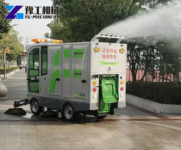 compact street sweeper