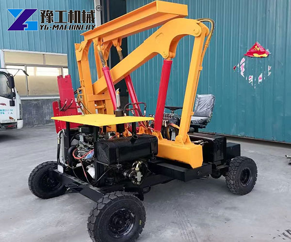 construction fence pile driver