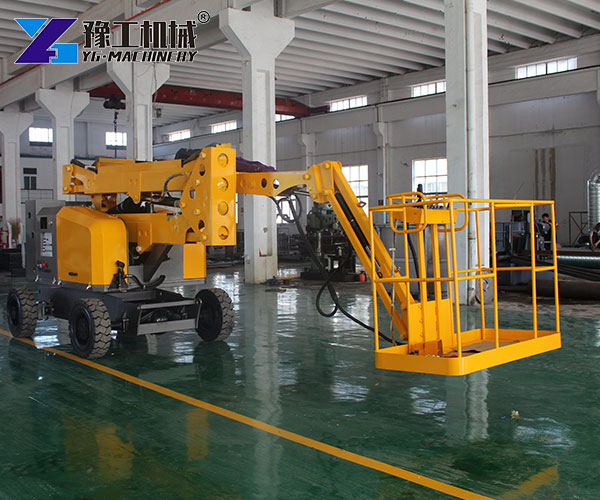 electric articulating lift site