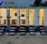 Mobile Restroom for Sale to the US event toilet trailer
