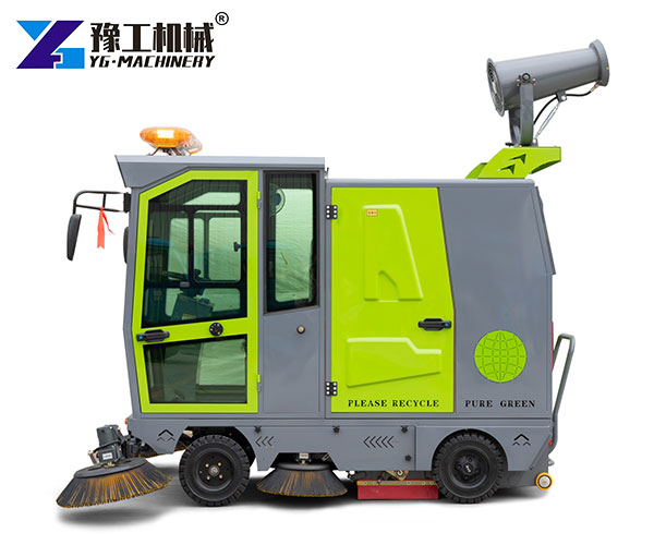 factory yard sweeper