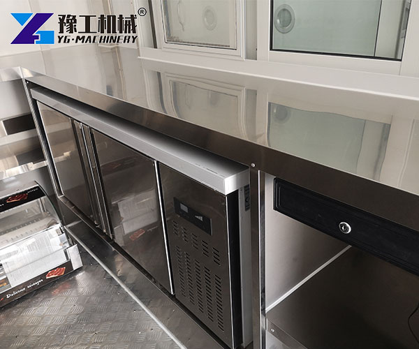 food trailer interior