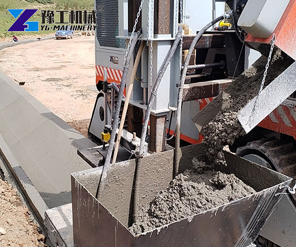 highway curb forming machine