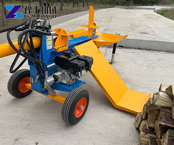 hydraulic log splitting unit