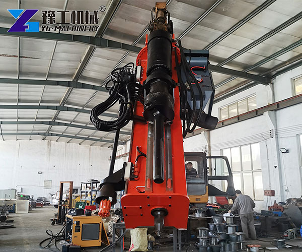 hydraulic rock cutting unit