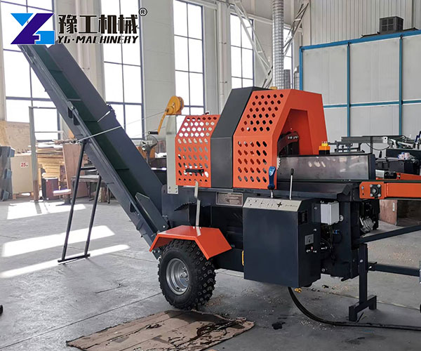 hydraulic wood log splitting system