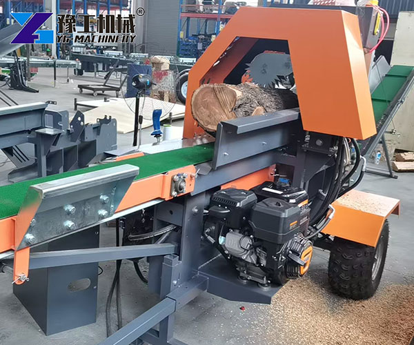 industrial wood splitter equipment
