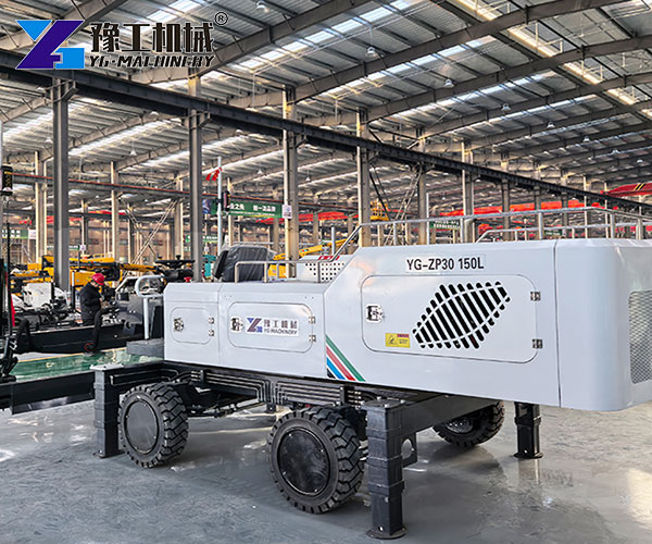 laser guided concrete screed