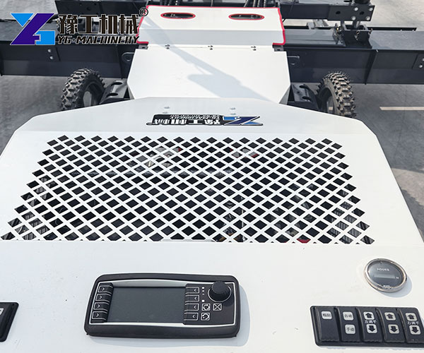 laser screed leveling machine