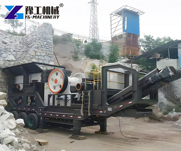 mobile crusher granite stone