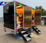 Executive Portable Restrooms mobile luxury toilets interior