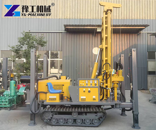 off grid water supply drilling rig