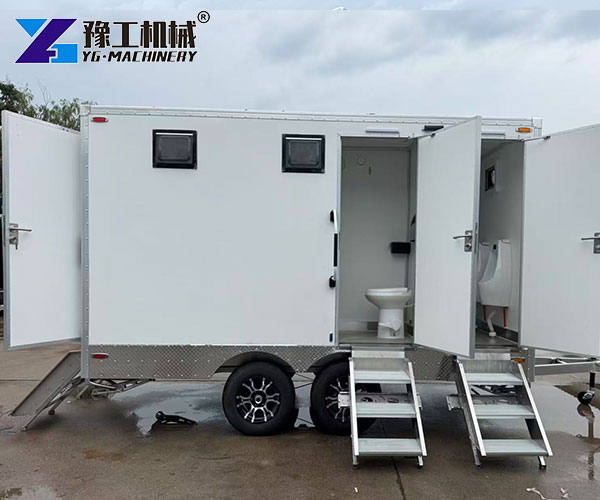 outdoor restroom trailer