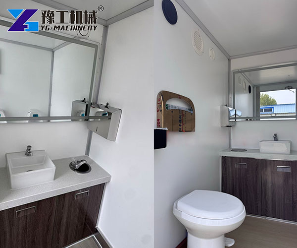 portable toilet trailer