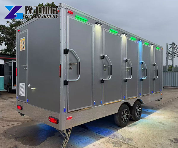 portable washroom trailer