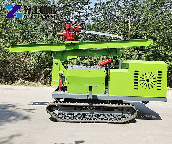solar pile driving equipment