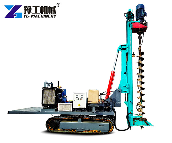 photovoltaic piling machine