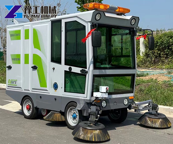 street cleaning vehicle