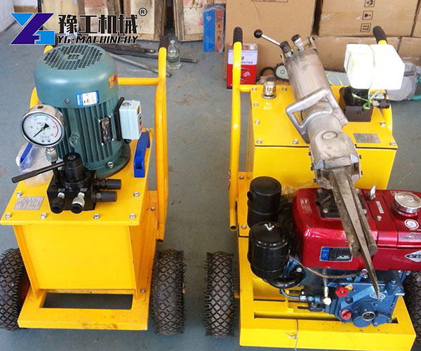 tunnel rock hydraulic splitter