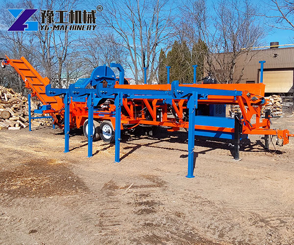 wood log splitting equipment
