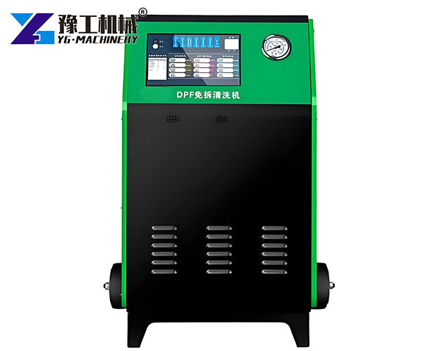 dpf filter cleaning system process