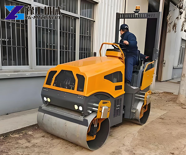 hydraulic road roller