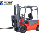 4 Wheel Electric Forklift Truck indoor cargo transportation machine