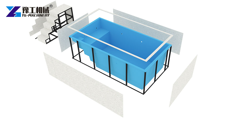 prefab container pool design