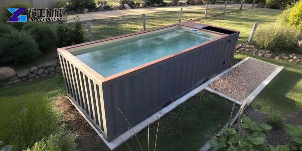 prefab container pool insulation