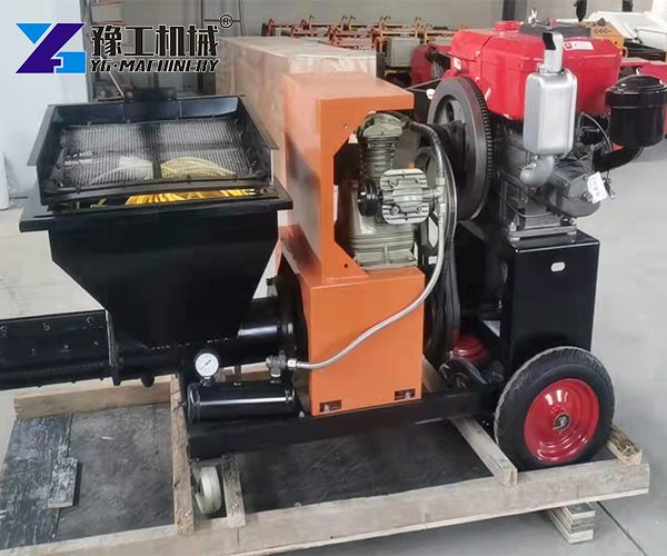 cement mortar spray machine