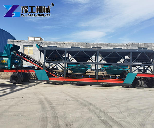 easy transport mini concrete batching plant for sale