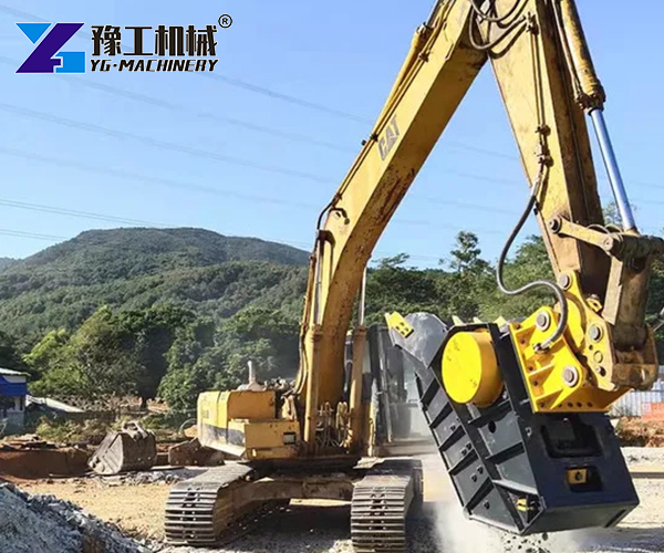 excavator crusher for sale