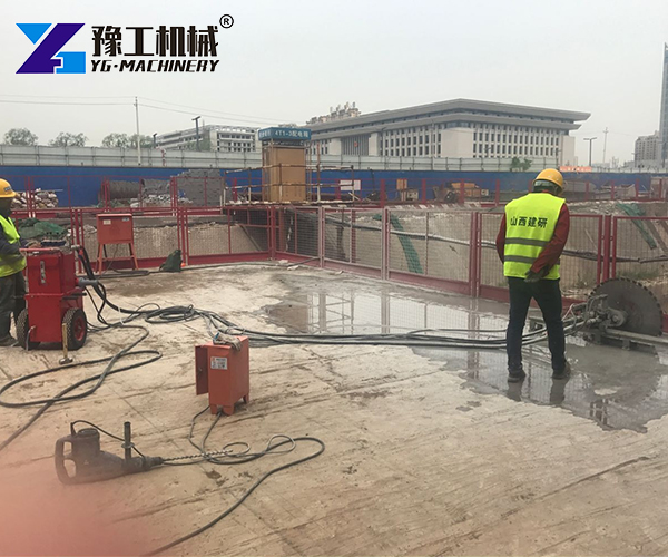 hydraulic wall saw