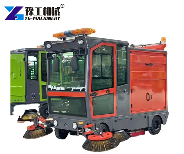 road sweeper machine