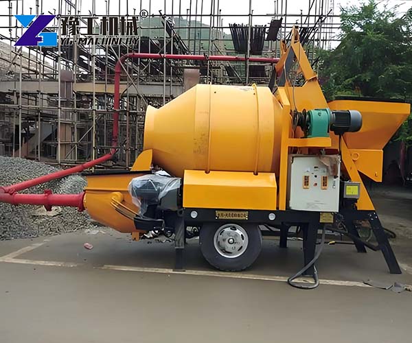 Concrete Mixing Pump Applications