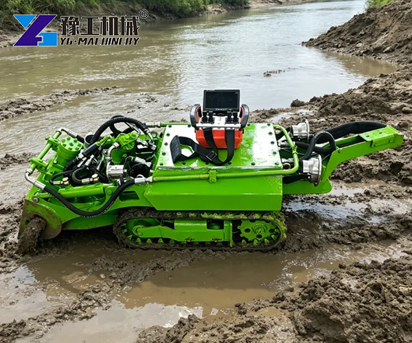 Crawler Dredging Robot
