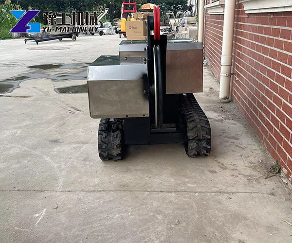 Crawler type wire saw machine