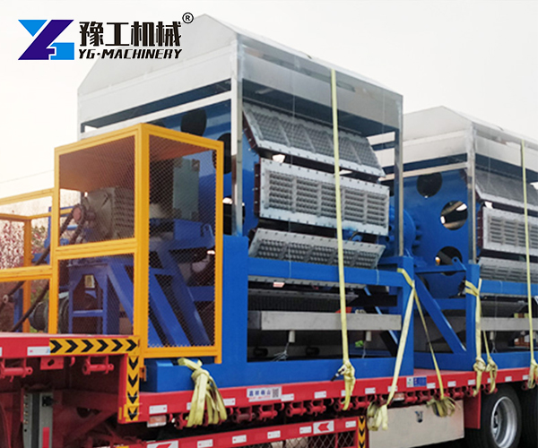 Egg Tray Making Machine Shipping