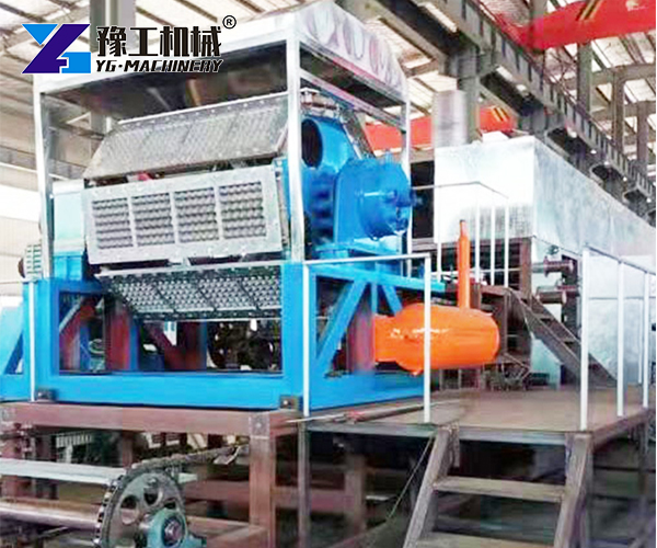 High-efficiency egg tray manufacturing machine