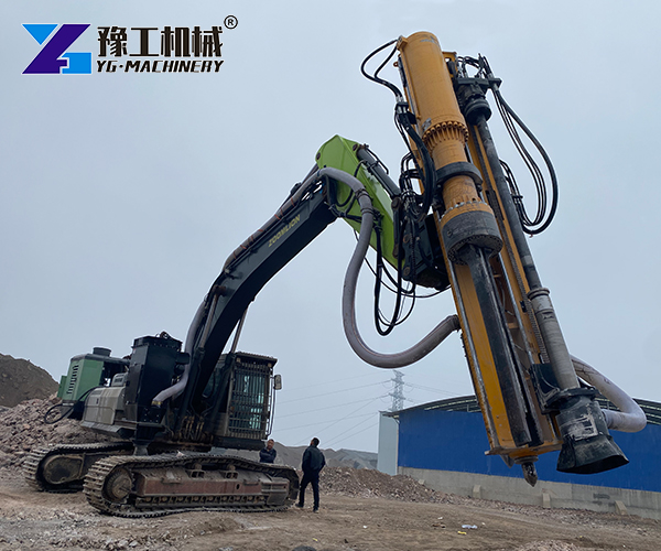 Integrated Rock Drill and Splitter for sale