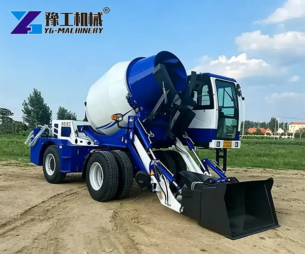 Mobile Self Loading Concrete Mixer for sale