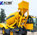 Self Loading Mixer Truck Case In DR Congo Self Loader Concrete Mixer Price