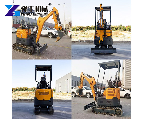 Small Excavator for Construction