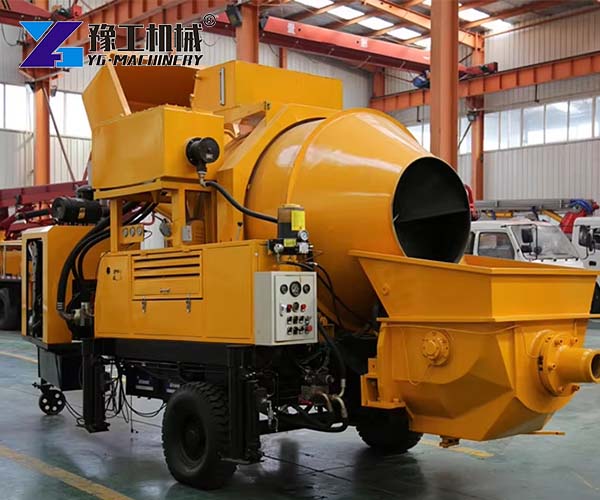 cement mixer with pump for sale