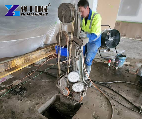 concrete wire cutting machine