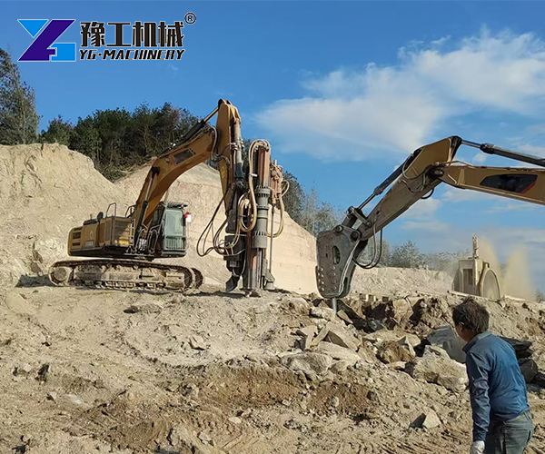 integrated hydraulic rock drill and splitter price