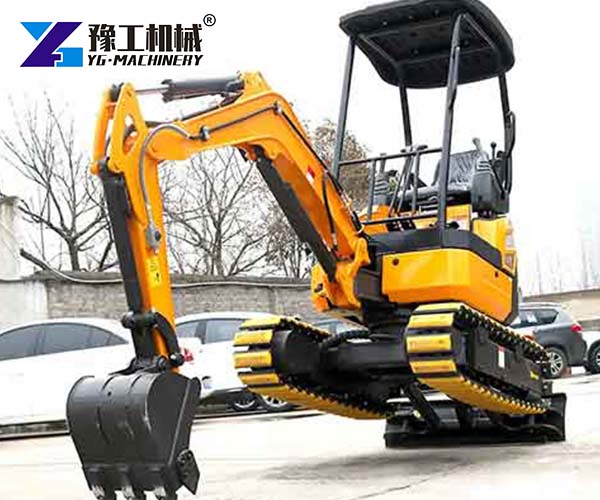 mini construction excavator