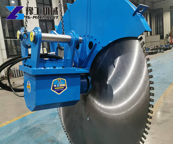 rock saw attachment for excavator for sale