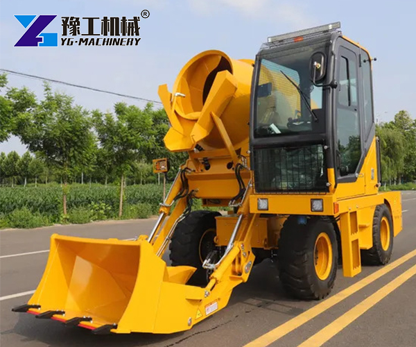 self loading mobile concrete mixer price