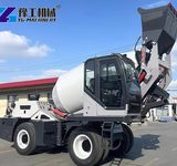 Automatic Self-loading concrete mixer